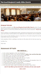 Mobile Screenshot of goodshepherdwhittier.com