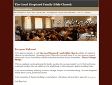 Tablet Screenshot of goodshepherdwhittier.com